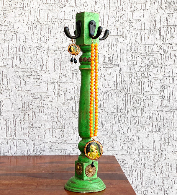 Handmade Wooden Bangle Holder Jewellery Stand for Women