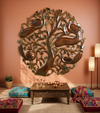 Handmade Wooden Wall Hanging Floral Tree  for Wall decor