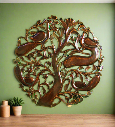 Handmade Wooden Wall Hanging Floral Treefor Wall decor