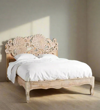 Wooden King & Queen Size Bed