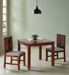 Honeycrest Bistro Wood 2 Seater Dining Set 