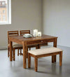 Horizon Haven Bistro Wood 4 Seater Dining Set