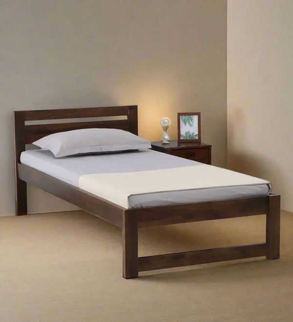 Hostlz Solid Wood Single & Double Size Bed