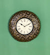 12" Decorative Ethnic Antique Brass Wall Clock for Home | Anniversary Gift