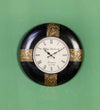 12" Decorative Ethnic Antique Brass Wall Clock for Home | Anniversary Gift