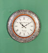 18" Decorative Ethnic Antique Wooden Wall Clock for Home | Diwali Gift