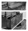 South Indian Style Solid Sheesham Wood Pooja Mandapam | Pooja room mandir designs - D'DASS Store