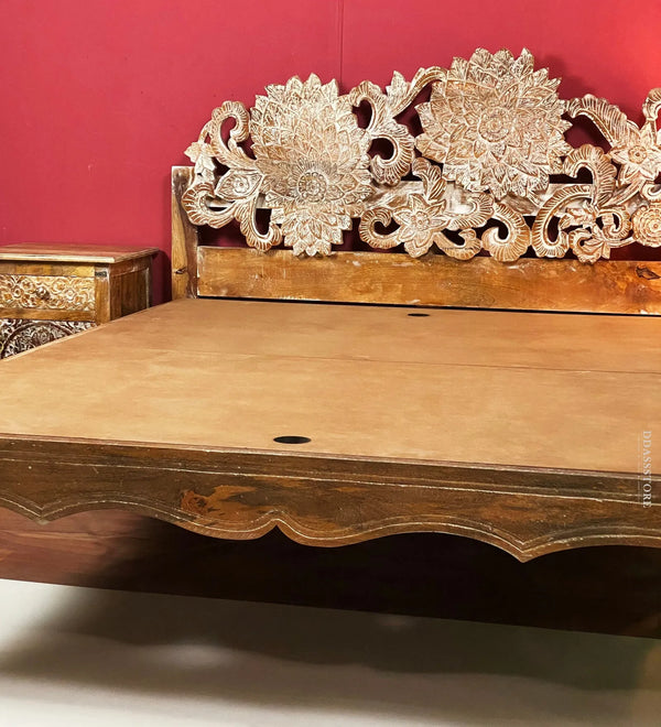 Hawaii Style Wooden King & Queen Size Bed - D'DASS Store