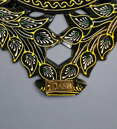 Handpainted Peacocks MDF wood Decorative Wall Mirror - D'DASS Store
