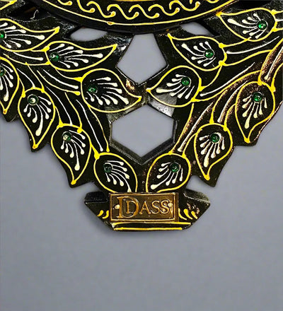 Handpainted Peacocks MDF wood Decorative Wall Mirror - D'DASS Store