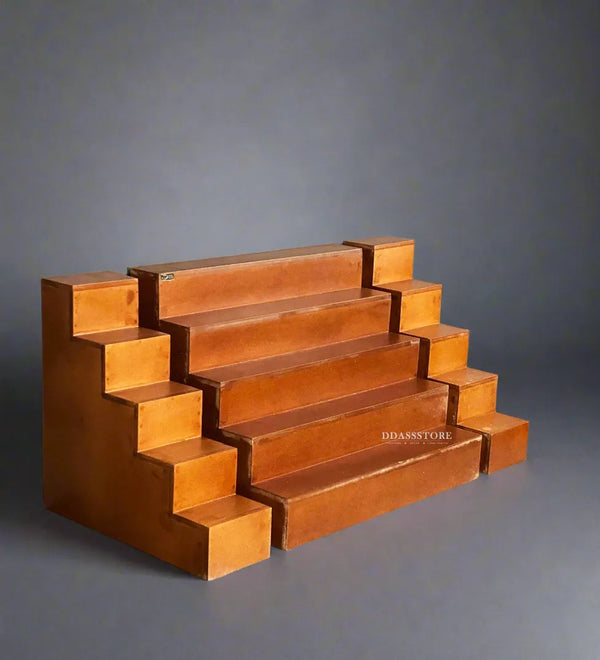 Wooden Steps Altar for Wooden Home Temple | GOLU Stand Kolu Padi (Set of 3)