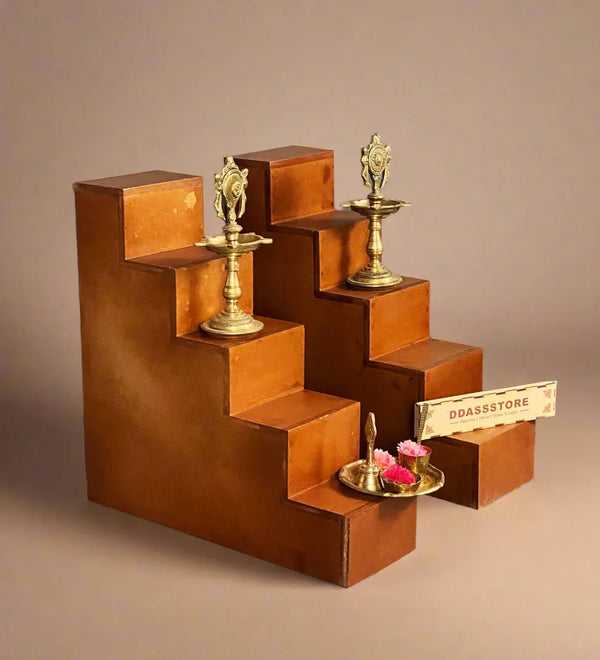 Wooden Steps Altar & GOLU Stand Kolu Padi