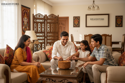 Jaisalmer Fossil Habur Stone 6″ Inches Bowl - D'DASS Store
