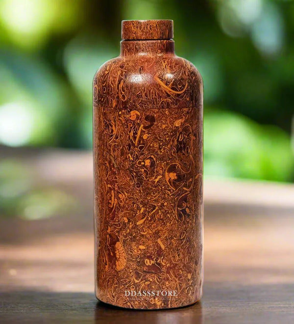 Jaisalmer Fossil Habur Stone Bottle - D'DASS Store
