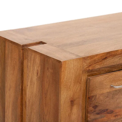 Natural Solid wood HandCarved Crockery unit for Kitchen - D'DASS Store