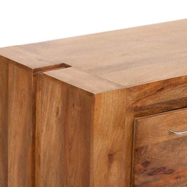 Natural Solid wood HandCarved Crockery unit for Kitchen - D'DASS Store