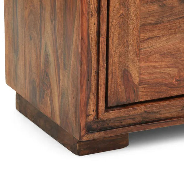 Kaga Solid wood HandCarved Crockery unit for Kitchen - D'DASS Store