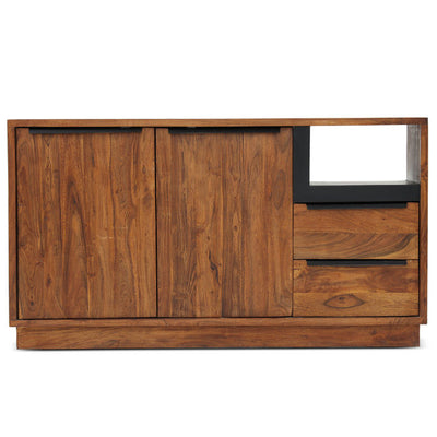 Riche Solid wood HandCarved Crockery unit for Kitchen - D'DASS Store