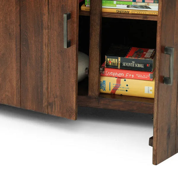 Vintage Solid wood HandCarved Crockery unit for Kitchen - D'DASS Store