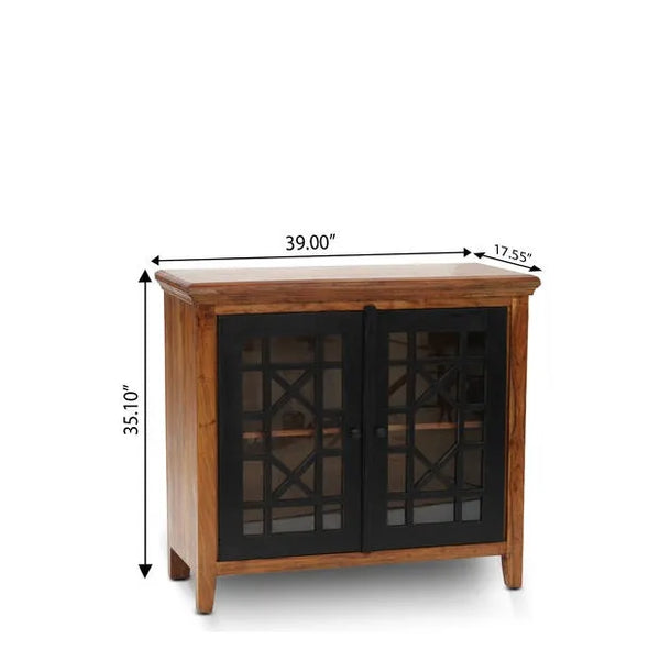 Victoria Solid wood HandCarved Crockery unit for Kitchen - D'DASS Store