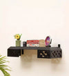 MDF Multipurpose Wall Shelf for Home &amp; Office in Brown Colour