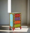 Mahrani Wooden Handpainted Console & Side Table
