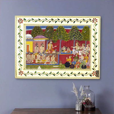 Multicolour Wall hanging Wooden Photo Frame for wall | Jaipur Art