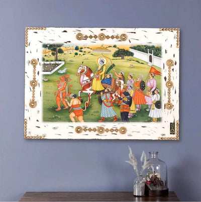 Multicolour Wooden Photo Frame for wall | Aapno Rajasthan