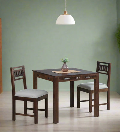 Nature Wood In Scratch Resistant 2 Seater Dining Set
