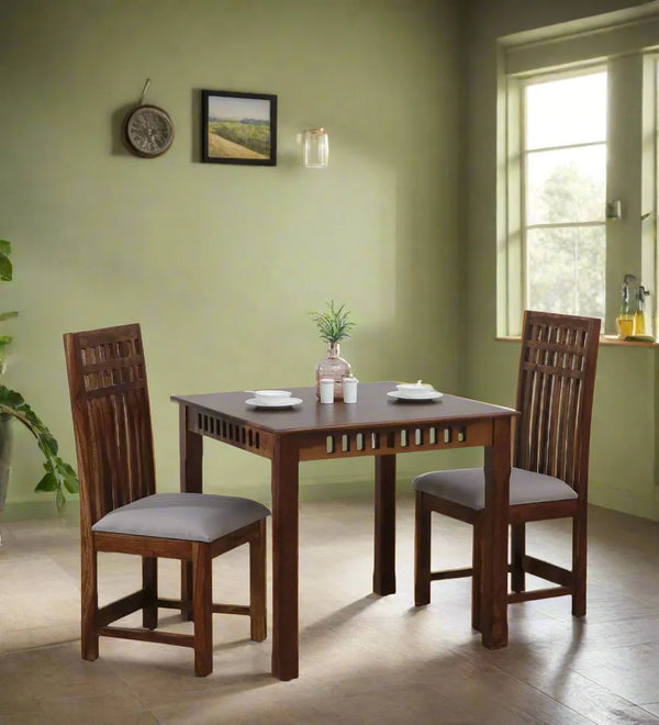 OakLeaf Harmony In Scratch Resistant Wood 2 Seater Dining Set 