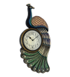 22" Decorative Ethnic Peacock Painted Wall Clock for Home | House Warming Gift