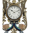 18" Decorative Ethnic Peacock Painted Wall Clock for Home | House Warming Gift - D'DASS Store