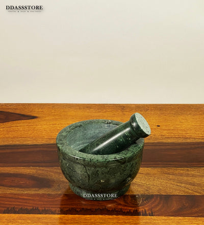 Rajasthani Marble Stone Sil Batta Hand Grinder, Stone Ammikallu