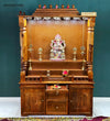 Ram Darbar Temple - South Indian Style Solid Sheesham Wood Pooja Mandir 72