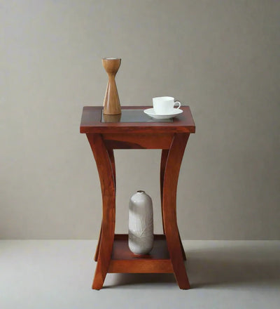 Regal Reflections Wood Side Table