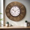 Roman Sign Brass Wall Clock for Home