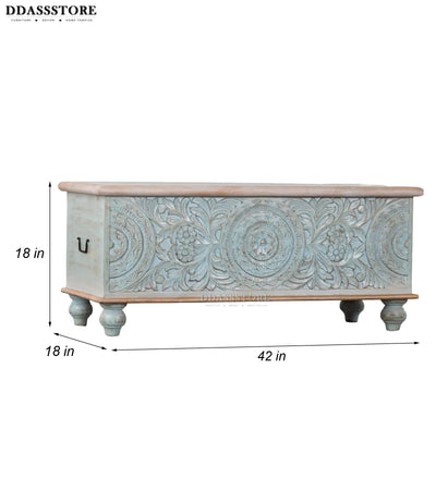 Wooden Trunk & Storage Box