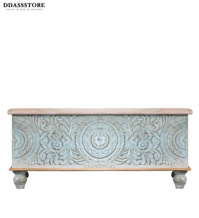 Wooden Trunk & Storage Box