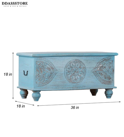 Wooden Trunk & Storage Box