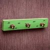 Rustic GREEN Traditional Brass & Handcrafted Key Holder (Set of 2)