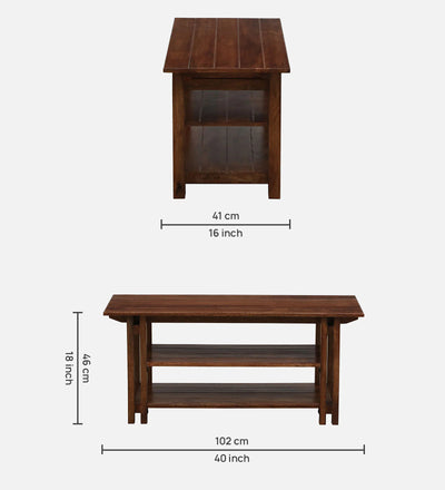 Solid Wood Shoe Rack & Storage