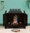 Sheesham MDF Solid Wooden Pooja Mandap for Home