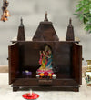 Sheesham MDF Wooden Pooja Temple For Office