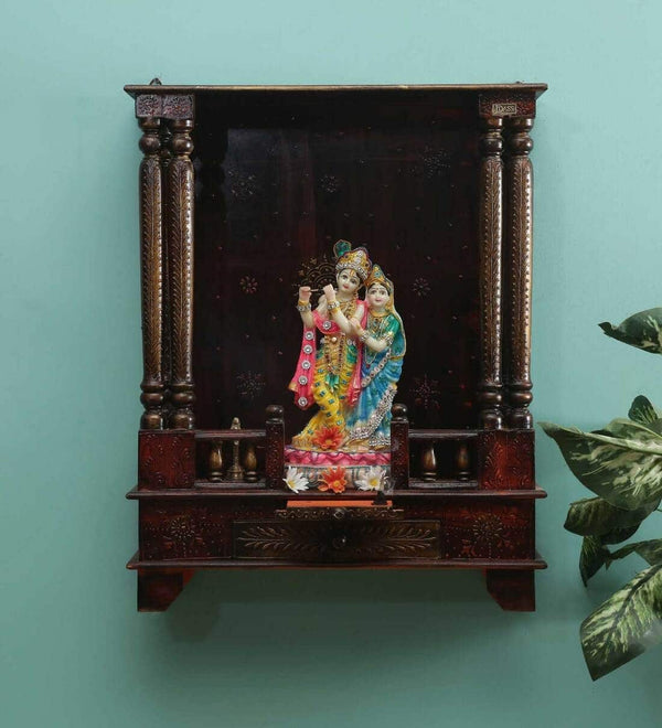 Sheesham Wood Pooja Mandir For Home & Office