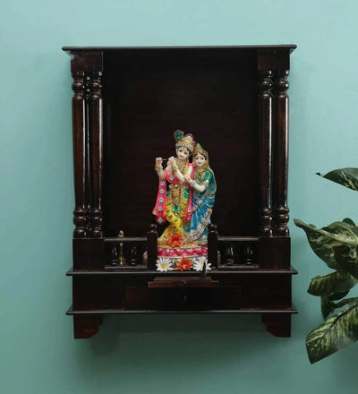 Sheesham Wood Pooja Mandir For Home & Office 