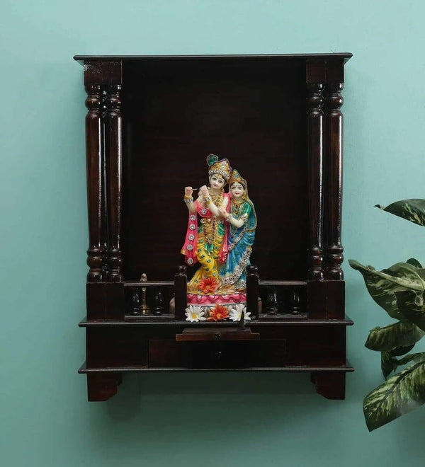 Sheesham Wood Pooja Mandir For Home & Office 