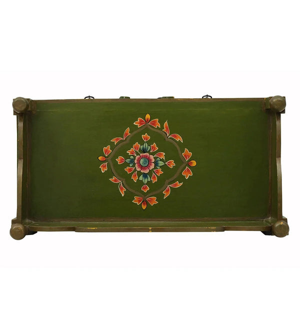 Marwar Wooden Handpainted Console & Side Table - D'DASS Store
