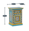 Bluecity Wooden Handpainted Console & Side Table