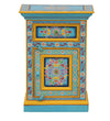 Bluecity Wooden Handpainted Console & Side Table