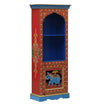Vintage Era Solid wood HandPainted Bookshelf with Storage - D'DASS Store